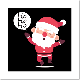 Christmas Santa Clause Posters and Art